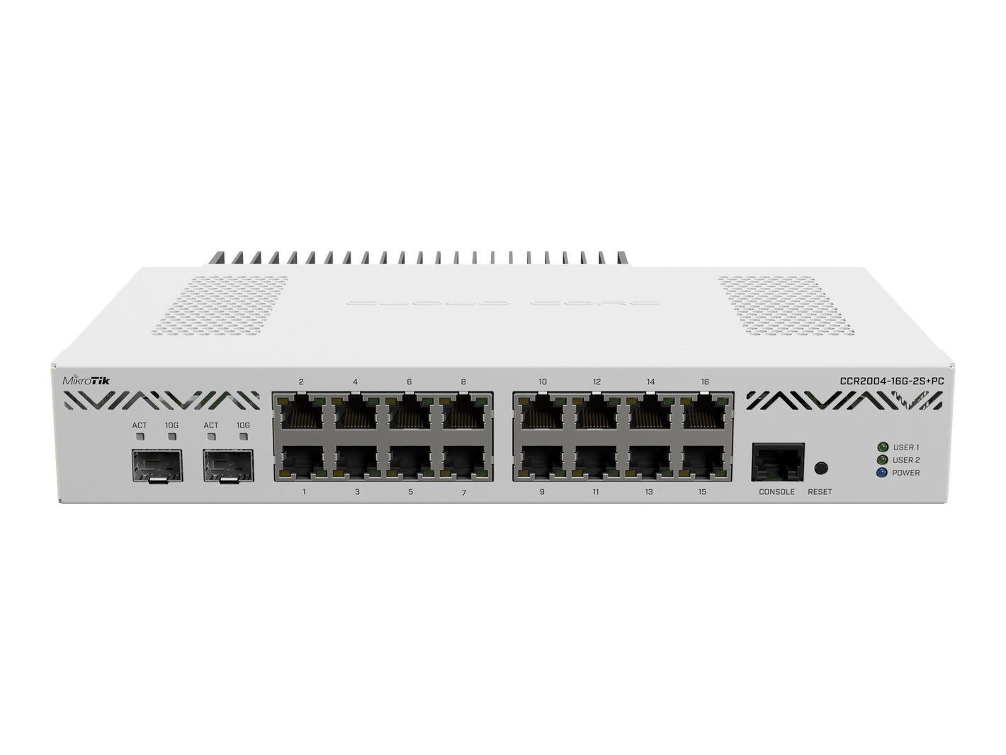 MIKROTIK CCR2004-16G-2S+RM Router