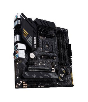 Mainboard|ASUS|AMD B550|SAM4|MicroATX|1xPCI-Express 3.0 1x|1xPCI-Express 3.0 16x|2xM.2|1xPCI-Express 4.0 16x|Memory DDR4|Memory slots 4|1xHDMI|1xDisplayPort|2xUSB 2.0|1xUSB type C|5xUSB 3.2|1xPS/2|1xOptical S/PDIF|1xRJ45|5xAudio port|TUFGAMINGB550M-P...