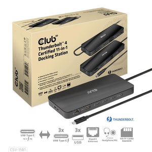 NB ACC DOCKING STATION 11IN1/THUNDERBOLT CSV-1581 CLUB3D