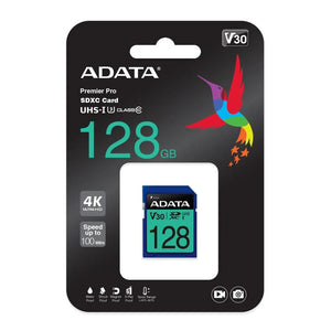 MEMORY SDXC 128GB V30/ASDX128GUI3V30S-R ADATA