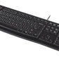 LOGITECH K120 Corded Keyboard black USB OEM - EMEA (US)