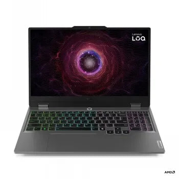 LENOVO LOQ RYZEN 5 7235HS/15.6" FHD (1920X1080) IPS 300NITS ANTI-GLARE, 100% SRGB, 144HZ, G-SYNC®/16GB/512GB SSD/RTX4050_6GB/W11H/ENG (LUNA GREY)