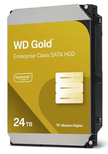 HDD|WESTERN DIGITAL|Gold|24TB|SATA|512 MB|7200 rpm|3,5"|WD241KRYZ