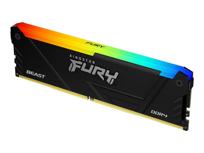 Kingston | FURY Beast RGB | 32 GB | DDR4 | 1600 MHz | PC/server | Registered No | ECC No