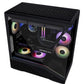 Case|LIAN LI|ATX/micro ATX/Mini-ITX/EATX|Black|Midi Tower|PC|G99.V100RX.01
