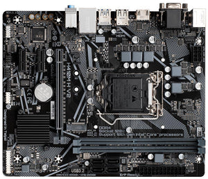 Mainboard|GIGABYTE|Intel H470 Express|LGA1200|Micro-ATX|Memory DDR4|Memory slots 2|2xPCI-Express 3.0 1x|1xPCI-Express 3.0 16x|1xM.2|1x15pin D-sub|1xHDMI|2xAudio-In|1xAudio-Out|4xUSB 2.0|2xUSB 3.2|1xPS/2|1xRJ45|H410MHV21.7