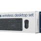 KEYBOARD +MOUSE WRL ENG/BK KBS-WPS-01 GEMBIRD