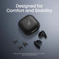 Anker Soundcore True Wireless Earphones | Liberty Buds | Bluetooth | Semi-in-ear | Microphone | Black | Noise canceling | Noise reduction