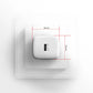 AXAGON Wallcharger 1x port USB-C, PD3.0 / PPS /QC4+/AFC/FCP/Apple, 20W | ACU-PD20W