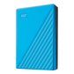 WD My Passport 4TB portable HDD Blue