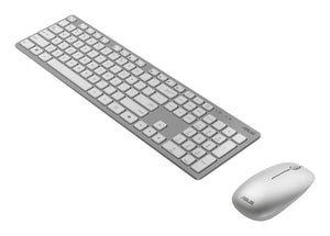 KEYBOARD +MOUSE WRL OPT. W5000/WHITE 90XB0430-BKM3D0 ASUS