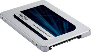 SSD|CRUCIAL|MX500|4TB|SATA 3.0|TLC|Write speed 510 MBytes/sec|Read speed 560 MBytes/sec|2,5"|TBW 1000 TB|MTBF 1800000 hours|CT4000MX500SSD1