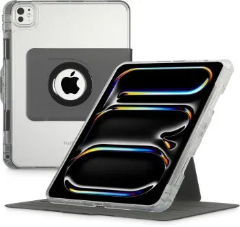 TARGUS® VERSAVU CLEAR -SUOJAKOTELO IPAD AIR® 11" (M3)/(M2), IPAD AIR® 10.9" (GEN. 5/4), JA IPAD PRO® 11" (GEN. 4/3/2/1), LÄPINÄKYVÄ/MUSTA