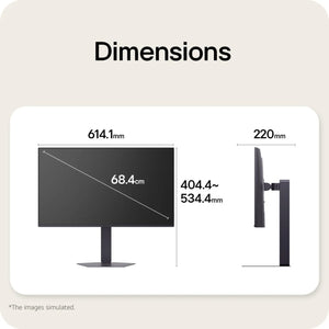 LCD Monitor|LG|27 "|1920 x 1080 pixels|Full HD|Native aspect ratio 16:9|LCD|Flat|27G550B-B