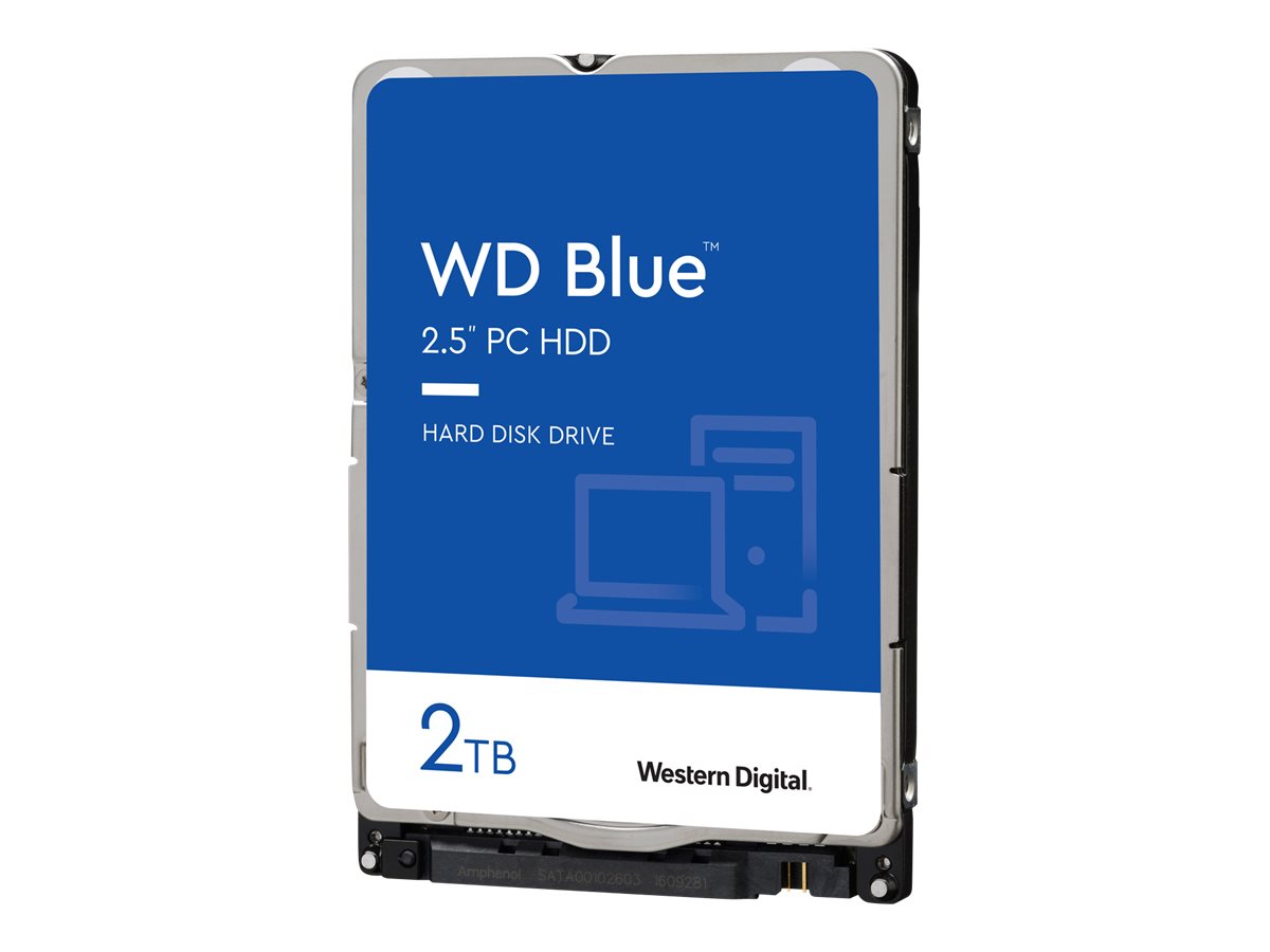 WD Blue Mobile 2TB HDD SATA 6Gb/s 7mm