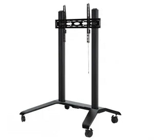 B-TECH AV EXTRA-LARGE UNIVERSAL FLAT SCREEN TROLLEY (VESA 1000 X 600) - 1.7M COLUMN