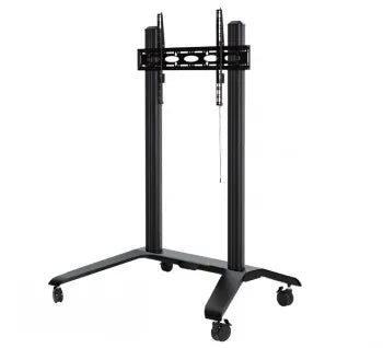 B-TECH AV EXTRA-LARGE UNIVERSAL FLAT SCREEN TROLLEY (VESA 1000 X 600) - 1.7M COLUMN