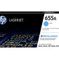 HP 655A LaserJet Toner Cartridge Cyan