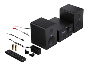 Sharp XL-B520D(BK) Tokyo Hi-Fi Micro System 2.0, FM/DAB/DAB+/USB, CD, Bluetooth 5.0, Aux-in, Black | Sharp | Tokyo Hi-Fi Micro System 2.0 | XL-B520D(BK) | Bluetooth | Black