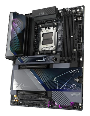 Mainboard|GIGABYTE|AMD X870E|Socket AM5|ATX|RAM DDR5-SDRAM|4xSlots|Wi-Fi Yes|Bluetooth Yes|5xNumber of M.2 (M) slots|GIGABYTE X870E AORUS MASTER X3D|X870EAMASTERX