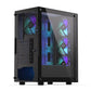 Case|ENDORFY|Ventum 200 ARGB|MidiTower|Case product features Transparent panel|Not included|ATX|MicroATX|MiniITX|Colour Black|EY2A014