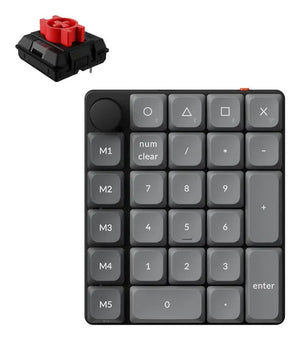 KEYCHRON K0 Max - Milk POM Red - Wireless Numpad Keyboard