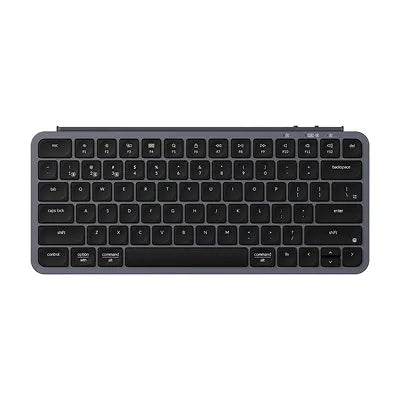 Keychron B1 Pro Ultraslim - US Layout - Low Profile Scissor Space Grey Wireless Keyboard