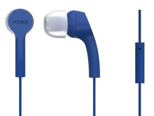 Koss | Headphones | KEB9iB | Wired | In-ear | Microphone | Blue