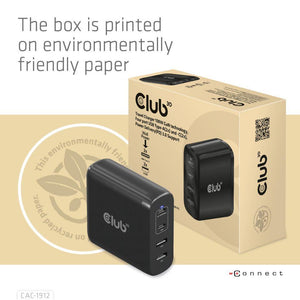 MOBILE TRAVEL CHARGER USB-C/100W CAC-1912EU CLUB3D