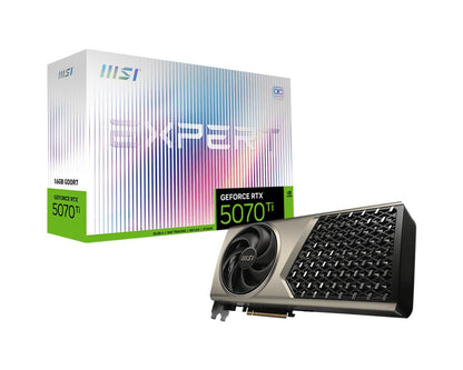 Graphics Card|MSI|NVIDIA|GeForce RTX 5070 Ti|16 GB|GDDR7|256 bit|PCI Express x16 5.0|Active|RTX5070TI16GEXPERTOC