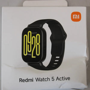 SALE OUT. Xiaomi Redmi Watch 5 Active, Midnight Black | Redmi Watch 5 Active | Smart watch | LCD | 2.0” | Waterproof | Midnight Black | DAMAGED PACKAGING