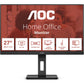 AOC 27E3QAF 27inch FHD VA Monitor 16:9