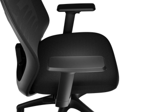 Genesis Ergonomic Chair Astat 200 Base material Nylon; Castors material: Nylon with CareGlide coating | Black