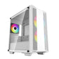 Deepcool | ARGB Micro-ATX CASE | CC360 | White | Mini-ITX / Micro-ATX | Power supply included No | ATX PS2 （maximum length: 160mm）