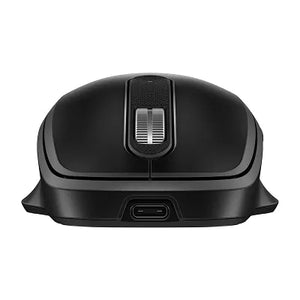HP 515 Super Capacitor Wireless Mouse - Multi-Device, Dual-Mode, Ultra-Fast Rechargeable, Multi Surface, 4000 dpi – Black