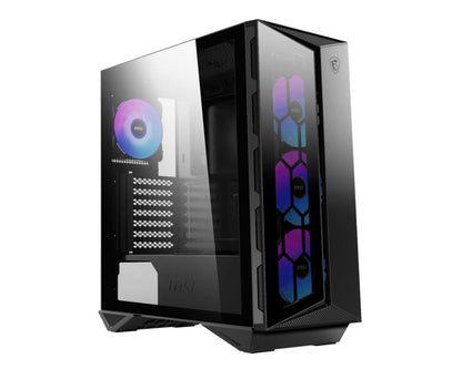 Case|MSI|MPG GUNGNIR 110R|MidiTower|Case product features Transparent panel|Not included|ATX|MicroATX|MiniITX|Colour Black|MPGGUNGNIR110R