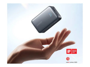 Anker Nano Power Bank 45W with Built-In Retractable USB-C Cable | A1638H11 | 10000 mAh | Black