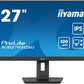 LCD Monitor|IIYAMA|27"|Business|Panel IPS|2560x1440|16:9|100Hz|Matte|0.4 ms|Speakers|Swivel|Pivot|Height adjustable|Tilt|Colour Black|XUB2792QSU-B6