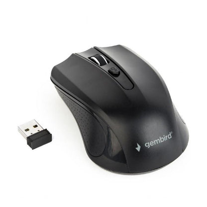 MOUSE USB OPTICAL WRL/BLACK MUSW-4B-04 GEMBIRD