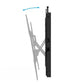 B-TECH AV UNIVERSAL E-PAPER WALL MOUNT WITH TILT (VESA 200) WHITE