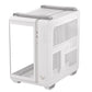 Case|ASUS|TUF Gaming GT502 Horizon|MidiTower|Case product features Transparent panel|Not included|ATX|MicroATX|MiniITX|Colour White|TUFGAMGT502HORIZONWHT