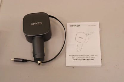 SALE OUT. Anker Nano Car Charger (75W, USB-C Port, Built-In Retractable USB-C Cable) | Anker Nano Car Charger (75W, USB-C Port, Built-In Retractable USB-C Cable) | DEMO