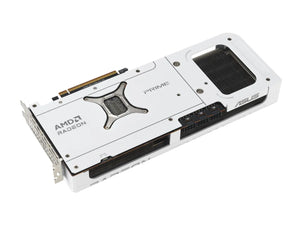 Asus Prime Radeon RX 9070 XT White OC Edition 16GB GDDR6 | AMD | 16 GB | Radeon RX 9070 XT | GDDR6 | HDMI ports quantity 1 | PCI Express 5.0