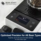 Delonghi | Coffee maker | Rivelia EXAM440.55.W | Pump pressure 19 bar | Built-in milk frother | Fully Automatic | 1450 W | Arctic White