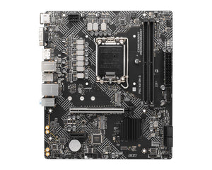 Mainboard|MSI|Intel H610|LGA1700|Micro-ATX|Memory DDR5|Memory slots 2|1xPCI-Express 1x|1xPCI-Express 16x|1xM.2|1x15pin D-sub|1xHDMI|1xDisplayPort|4xUSB 2.0|2xUSB 3.2|1xPS/2|1xRJ45|3xAudio port|PROH610M-GDDR5