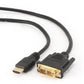 CABLE HDMI-DVI 5M/CC-HDMI-DVI-15 GEMBIRD