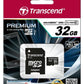 MEMORY MICRO SDHC 32GB W/ADAPT/CLASS10 TS32GUSDU1 TRANSCEND