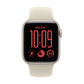 Apple Watch SE 3 GPS + Cellular 40mm Starlight Aluminium Case with Sand Sport Band - S/M | Apple