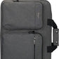 TARGUS HYBRID 16" BRIEFCASE BACKPACK, GREY