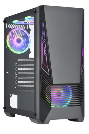 Case|GOLDEN TIGER|Buffalo M730i|MidiTower|Not included|ATX|MicroATX|Colour Black|BUFFALOM730I